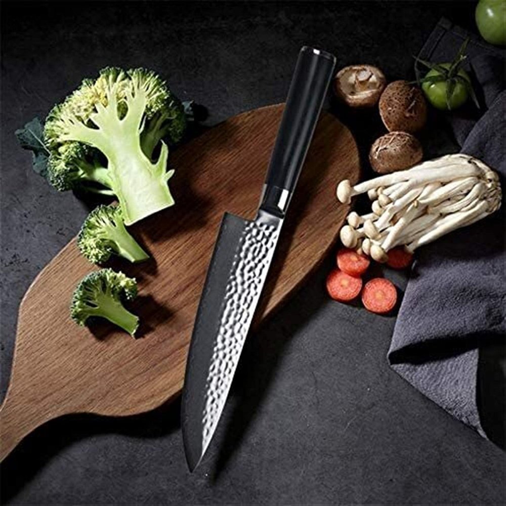 Chef Knife, 8 inch VG 10 Damascus hand-forged 67-layer Damascus steel blade chef's knife meat cleaver sashimi knife collection gift Chef Knife Kitchen Knife BY KKZY