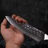 Chef Knife, 8 inch VG 10 Damascus hand-forged 67-layer Damascus steel blade chef's knife meat cleaver sashimi knife collection gift Chef Knife Kitchen Knife BY KKZY view 2