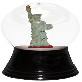 GB Gifts y Snowglobe - Small Statue of Liberty
