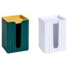 2pcs Wall-Mounted Tissue Holder Multi-Functional Punch Tissue Rack Stylish Design for Home Bathroom and Office Organization view 1