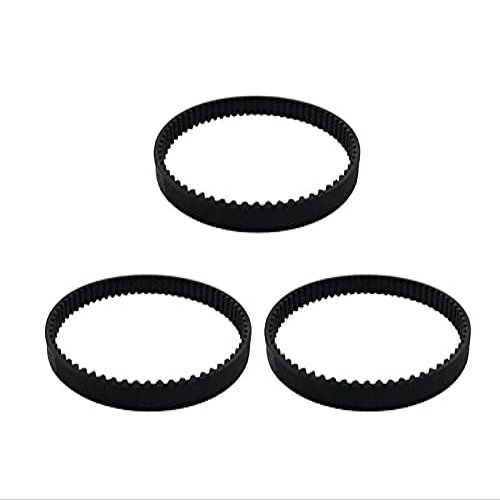 (3) Vacuum Belt Replacement for Shark 207-3m-6,2073M06,3M-207-6,3M20706,UV400,UV410,UV420,UV440