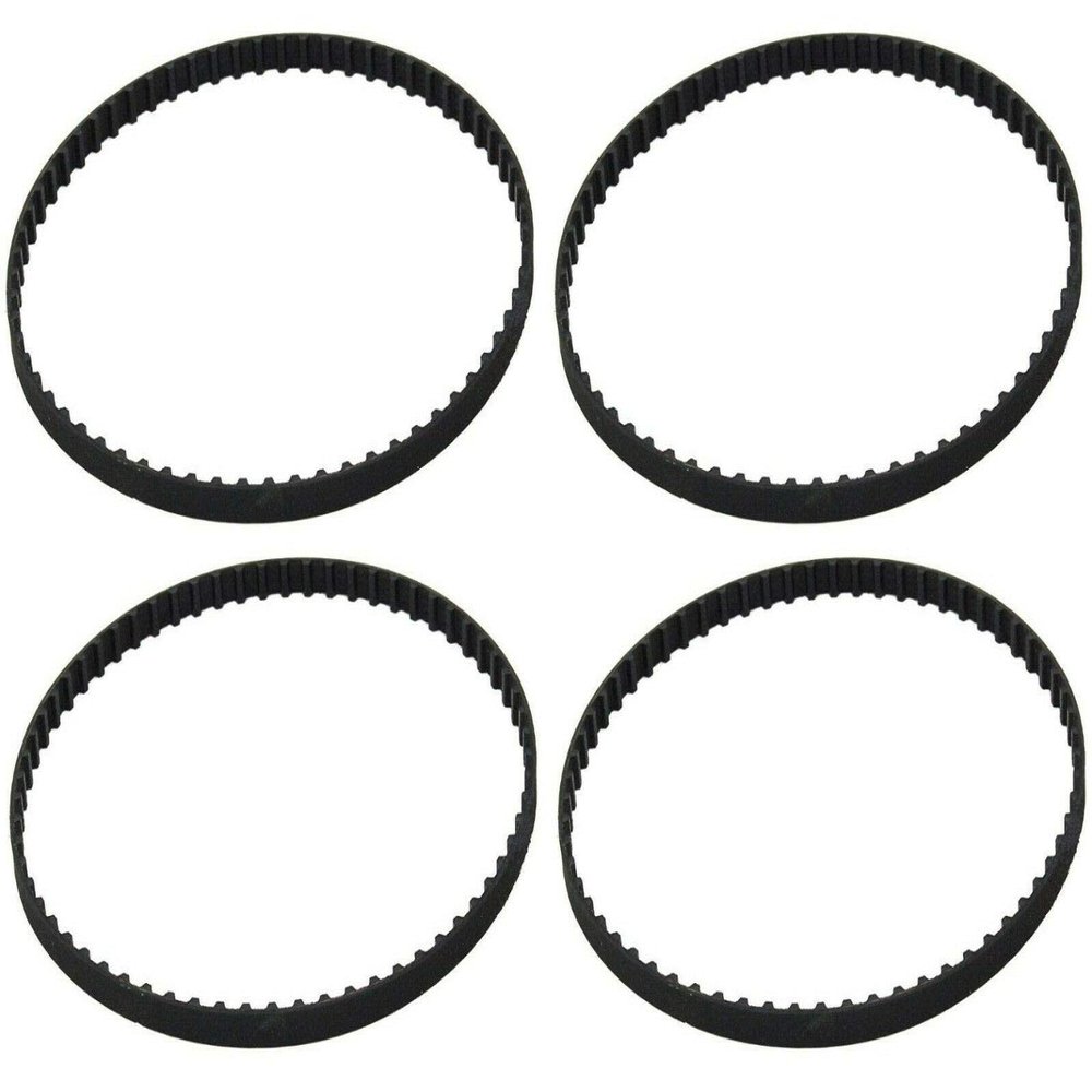 (4) Vacuum Belts Replacement for Shark NV22L NV22T NV22W Navigator Motorized Floor Brush