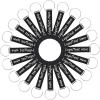 100pcs Personalized Custom Bottle Opener Keychain Bulk for Men Women,Customized Metal Can Beer Bottle Opener Wedding Party Favors,Engraved with Logo,Text view 1