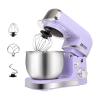 Stand Mixer, Kitchen in the box 3.2Qt Small Electric Food Mixer,6 Speeds Portable Lightweight Kitchen Mixer for Daily Use with Egg Whisk,Dough Hook,Flat Beater (Purple) view 1