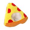 BESTOYARD Plush Pizza Hat Food Costume Funny Headdress Halloween Accessories for Carnival Dramas view 1