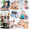 Digital Kitchen Timer Magnetic Countdown Timer Kitchen Loud Alarm Stopwatch Large Digits Timer for Cooking Baking Sports Games Office Classroom (Black, Orange, Pink, Green, Blue, White, 12) view 2