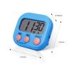Digital Kitchen Timer Magnetic Countdown Timer Kitchen Loud Alarm Stopwatch Large Digits Timer for Cooking Baking Sports Games Office Classroom (Black, Orange, Pink, Green, Blue, White, 12) view 3