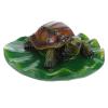 Happyyami Plants Decor Ocean Decor Artificial Floating Foam Flowers Artificial Lily Pad Turtle Floating Leaves Water Lily Pad for Pond Aquariums Fish Tank Pool Decorations Plants Decor Ocean Decor view 1