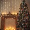 14000 Piece Christmas Icicle Tinsel Foil Fringes Tinsel Birthday Tinsel Curtain Strand Icicle Tinsel Christmas Tree Tinsel Decoration for Christmas Holiday Decor Birthday Supplies (Silver) view 2
