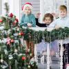 14000 Piece Christmas Icicle Tinsel Foil Fringes Tinsel Birthday Tinsel Curtain Strand Icicle Tinsel Christmas Tree Tinsel Decoration for Christmas Holiday Decor Birthday Supplies (Silver) view 3