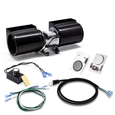 GFK-160A Fireplace Blower Fan Kit, GFK-160 GFK160 for Quadra-Fire, Heat N Glo, Hearth and Home, Heatilator, Fasco, Superior, GTI, Jakel, Royal, Regency Fireplaces, DV3732, 7100, 6000CLX, SL-750TR.