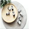 ASDNN Creative Panda Chopstick Holder, 8 Pcs Ceramic Chopsticks Pillow Tableware Holder, Cartoon Dining Table Kitchen Decoration view 4