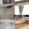 2 Pack Adjustable Height Bed Support Legs - Heavy Duty Steel, Suitable for Bed Frames, Center Slats, Cabinets & Furniture view 4