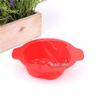 4 inches 3D Sunflower Hollow Chiffon Rose Shape Silicone Cake Mold Chocolate Fondant Ice Cube Molds Mousse Moulds DIY Baking (Rose) view 3