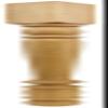 Highland Manor Wood Products Hillard Oak Wood Dining Table Legs - 29" Tall x 2 1/4" Wide - Unfinished Wooden Table Legs for Kitchen Tables (Set of 4) view 2