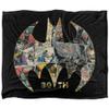 Batman 80Th Shield Officially Licensed Silky Touch Super Soft Throw Blanket 50" x 60" view 2