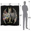 Batman 80Th Shield Officially Licensed Silky Touch Super Soft Throw Blanket 50" x 60" view 3