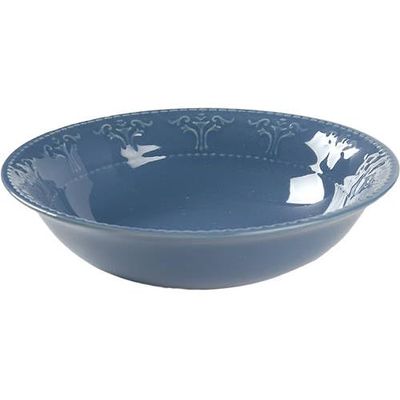 JCPenney Athena Normandy Blue Round Vegetable Bowl