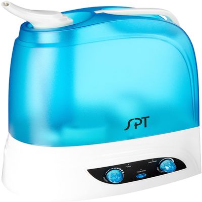 SPT SU-2628BA: Dual Mist Humidifier with ION Exchange Filter
