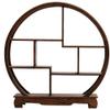 PAYNAN 30x29.5cm Chinese Retro Storage Rack Solid Wood Teapot Tea Set Shelf Racks Display Stand view 1