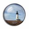 Crystal Fridge Magnets Newport Oregon USA Travel Souvenir Funny Sticker for Gift Home Decoration Office Whiteboard view 1