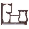 PAYNAN 36x29cm Chinese Retro Storage Rack Display Stand Solid Wood Teapot Tea Set Shelf Racks view 1