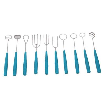 10pcs Mini Cake Forks Reusable Fruit Dessert Fork Cupcake Dipping Forks Chocolate Sugar Tableware Decoration for Home Party