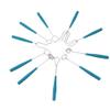 10pcs Mini Cake Forks Reusable Fruit Dessert Fork Cupcake Dipping Forks Chocolate Sugar Tableware Decoration for Home Party view 3