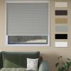 MYshade Cordless Cellular Window Shades No Tools No Drill Blackout Blinds for Indoor Windows Size 44" Wide X 72" Height Grey Room Darkening Window Blinds for Bedroom, Bathroom, Kitchen, Living Room view 1