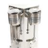 Dual Head Milkshake Machine Drink Mixer Stainless Steel Milkshake Maker w/650ML Cup for Home and Commercial Use Smoothie Mixer Blender Cocktail Drink Master Mixer 18000RMP 180W view 4
