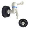 IBC Tank Tap Adapter 3/4 Inch Thread Connector Replacement Valve Fitting Parts for S60X6 Water Storage Tank view 1