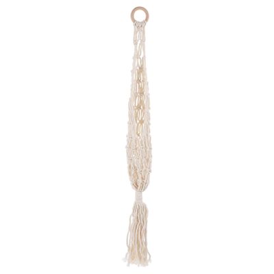 Cabilock Cotton Rope Basket Modern Hanging Storage for Home Garden Decorative Fruit Vegetable