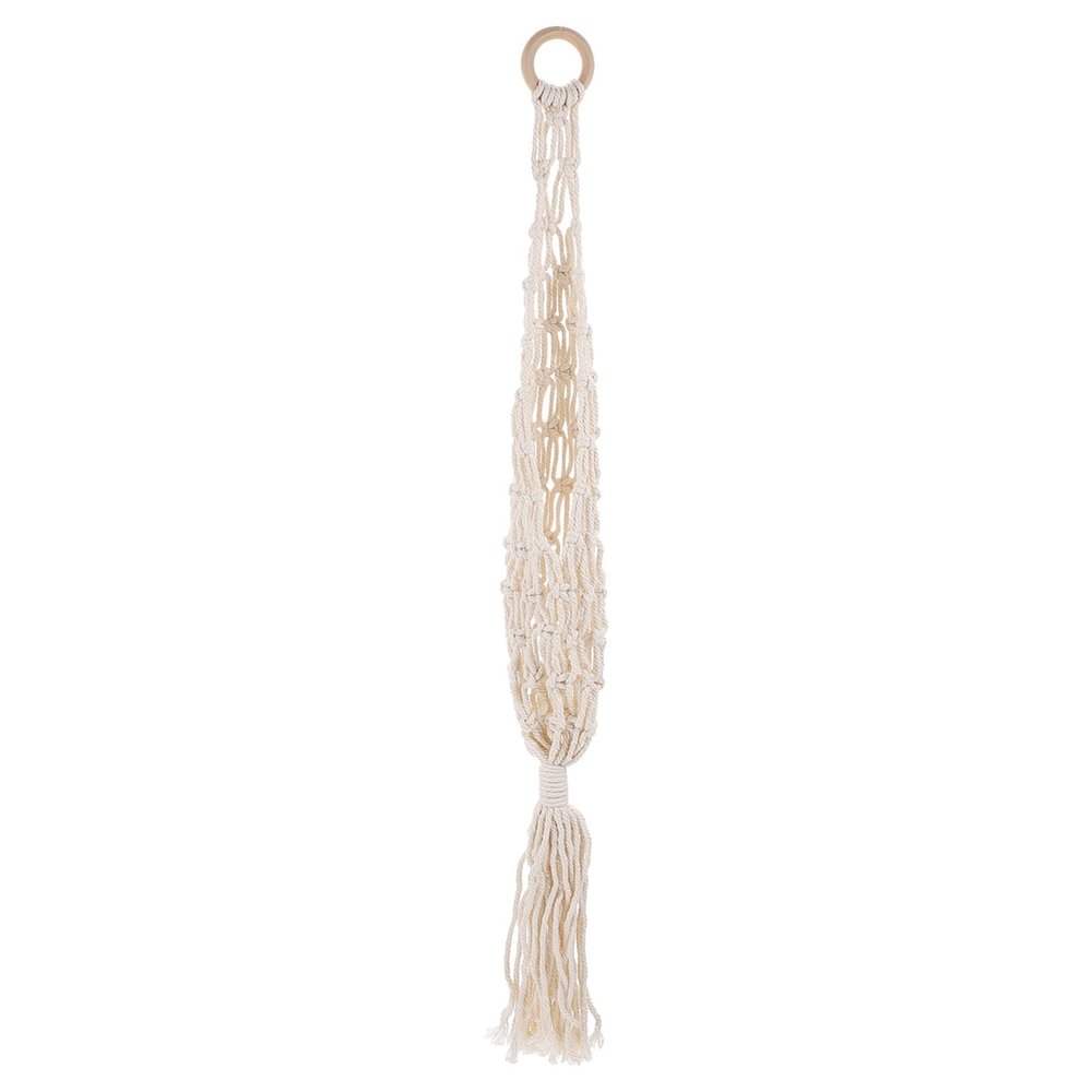 Cabilock Cotton Rope Basket Modern Hanging Storage for Home Garden Decorative Fruit Vegetable