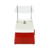 Portable Stained Glass Grinder, 110V Diamond Glass Red Grinding Machine, 4200r/min Mini Automatic Water Stained Glass Grinder, DIY Desktop Grinding Machine view 1