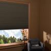 Boolegon Cordless Linen Pattern Cellular Shades Blackout Honeycomb Shades for Windows Pull Down Honeycomb Privacy Blinds for Bedroom Office Thermal Insulated, Blackout Light Brown, 38.5" W x 72" H view 4