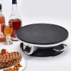 13 Inch Electric Crepe Maker crepes maker 1000W Round Crepe Maker Machine Stainless Steel Pancake Machine with 3 Temperature Control Knob Fast Heating Creperas view 2