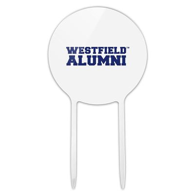 Acrylic Westfield State Owls Alumn Cake Topper Party Decoration for Wedding Anniversary Birthday Graduation