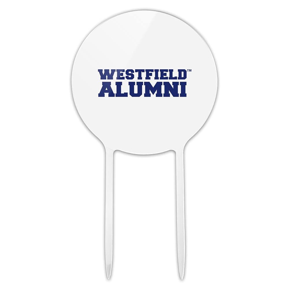 Acrylic Westfield State Owls Alumn Cake Topper Party Decoration for Wedding Anniversary Birthday Graduation