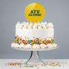 Acrylic Arkansas Tech University Alumn Cake Topper Party Decoration for Wedding Anniversary Birthday Graduation view 4