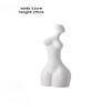 Body Statue Sculpture Nordic Ceramic Thinker Character Figurine European Style Office Home Decoration Accessories-White view 2
