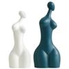 Body Statue Sculpture Nordic Ceramic Thinker Character Figurine European Style Office Home Decoration Accessories-White view 3