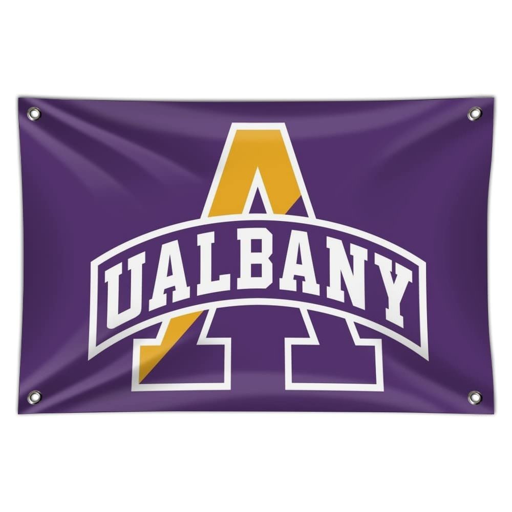 University at Albany Primary Logo Home Business Office Sign