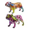 Bulldog Sculpture Dog Figurine Statue Props Living Room Decor-B view 2
