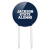Acrylic Jackson State University Alumni Cake Topper Party Decoration for Wedding Anniversary Birthday Graduation view 1