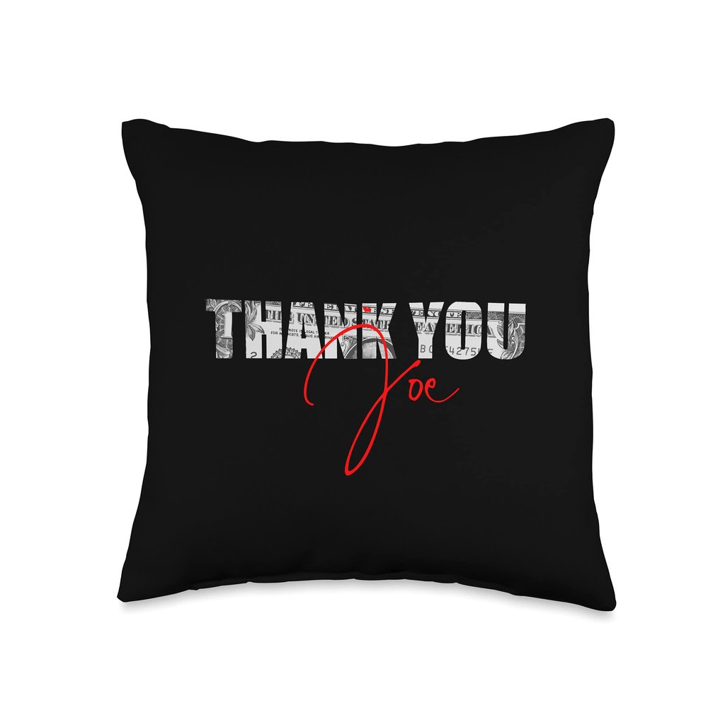 Thank you Joe shirt Video games shirt Funny Gamer Throw Pillow
