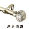 Bazar 1" Single Curtain Rod 160-240 inch - Gold view 2