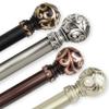 Camail 1" Single Curtain Rod 160-240 inch - Gold view 1