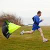 Resistance Parachute Running Umbrella, Speed Resistance Training Parachute Equipment with Adjustable Belt, for Improve Sprint Speed/Agility(Color:Red) view 4