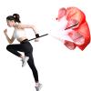 Resistance Parachute Speed Parachute, Running Parachute Resistance Trainer, Football/Track and Field Training Resistance Parachute, for Kids/Adult(Color:Red) view 1