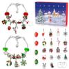 Novernat Charm Bracelet Advent Calendar 2025 DIY Bracelet Making Kit 24 Days Christmas Countdown Calendar for Girl Kids Teens view 1